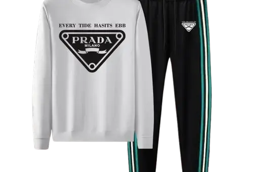 Prada Iconic Tracksuit White / Black