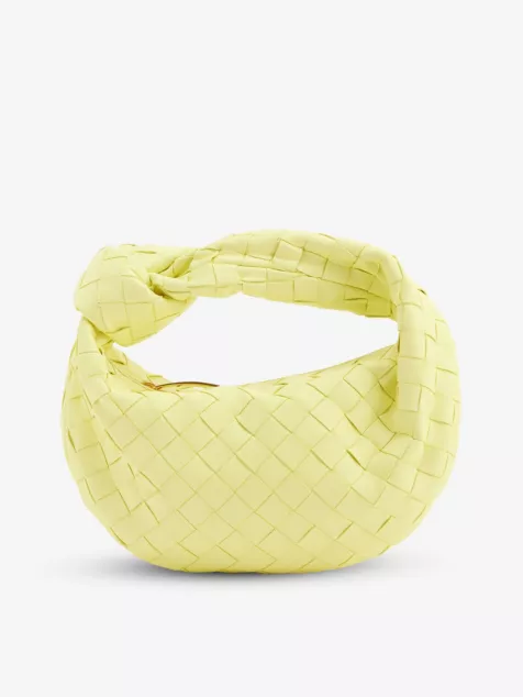 Bottega Veneta Mini Jodie Bag Yellow 2026 | Drip Kickz Bottega Veneta Mini Jodie Bag Yellow Intrecciato.