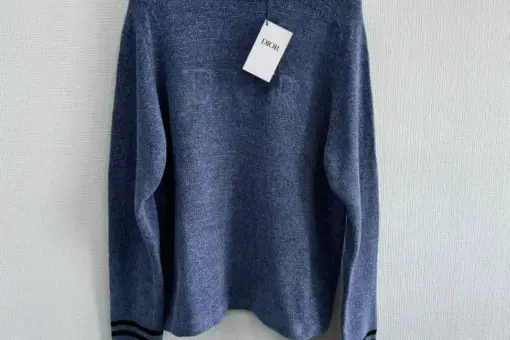 Dior x Stone Island Sweater Navy Blue