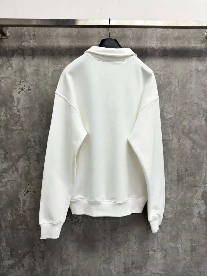 Dior Half Zip Sweater White 2026 | Drip Kickz Dior Half Zip Sweater White - Image 2