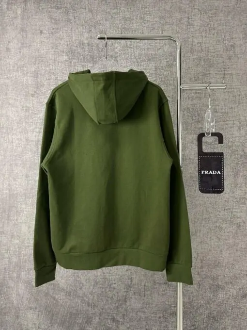 Prada Zip Hoodie Green 2026 | Drip Kickz Prada Zip Hoodie Green - Image 2