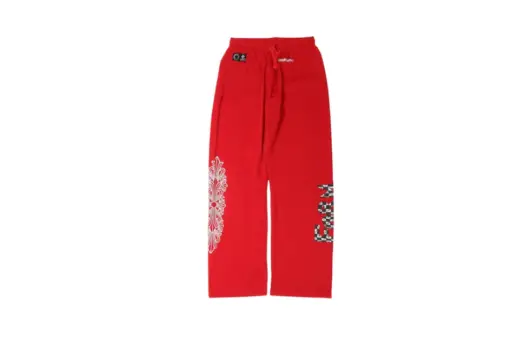 Chrome Hearts Matty Boy Mesh Sweatpant ‘Red’