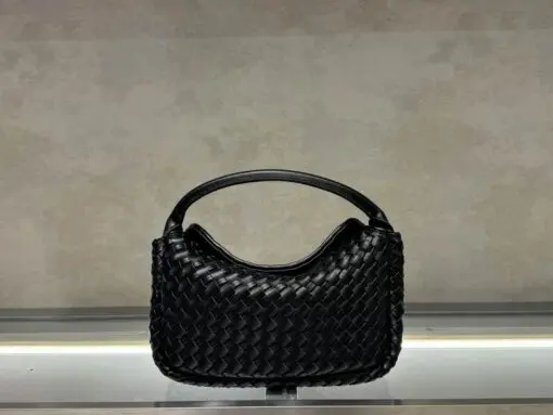 Bottega Veneta Cobble Top Handle Bag Black 2026 | Drip Kickz Bottega Veneta Cobble Top Handle Bag Black - Image 2