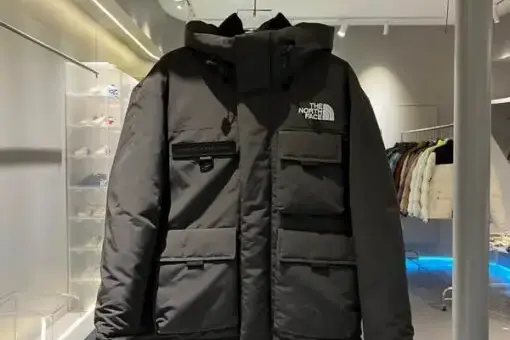The North Face Down Puffer Jacket Black