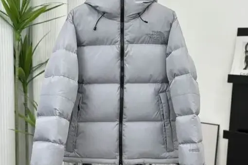The North Face Nuptse Jacket Silver