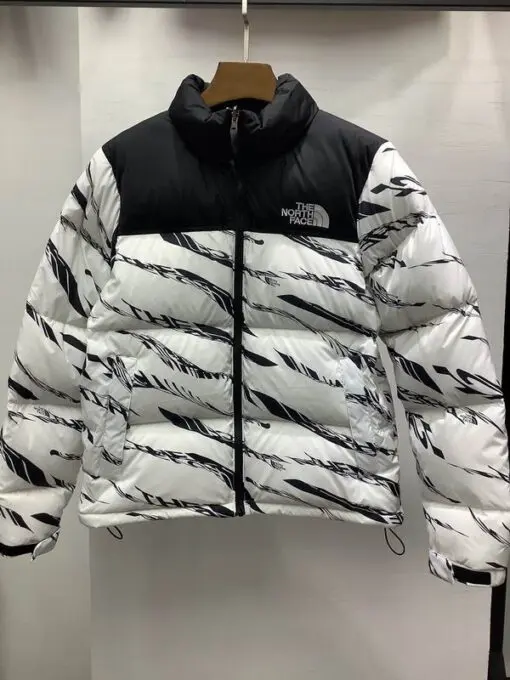 The North Face Zebra Down Jacket White 2026 | Drip Kickz The North Face Zebra Down Jacket White