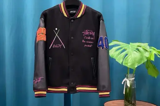 Stussy 40th Anniversary Ist Jacket Black