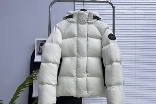 Canada Goose Down Junction Jacket White
