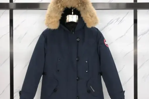 Canada Goose 12 Women Winter Jacket Navy Blue