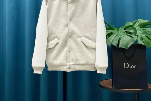 Dior Varsity Jacket Off-White