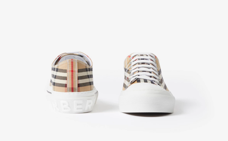 Burberry Check Sneakers Archive Beige 2026 | Drip Kickz Burberry Check Sneakers Archive Beige - Image 2