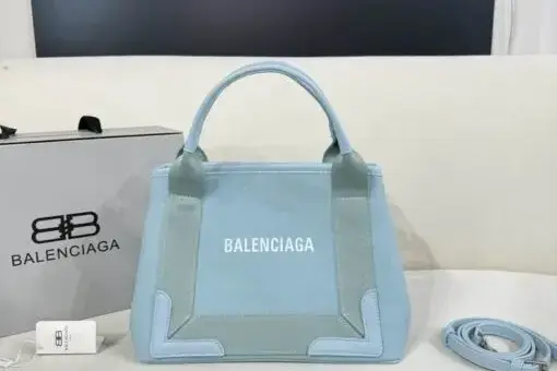 Balenciaga Handbag Large Liteblue