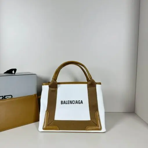 Balenciaga Handbag Large White & Gold 2026 | Drip Kickz Balenciaga Handbag Large White & Gold