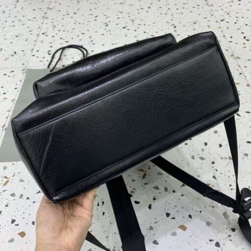 Balenciaga Everyday Backpack Glossy Black 2026 | Drip Kickz Balenciaga Everyday Backpack Glossy Black - Image 3