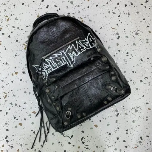 Balenciaga Logo Le Cagole Backpack 2026 | Drip Kickz Balenciaga Logo Le Cagole Backpack