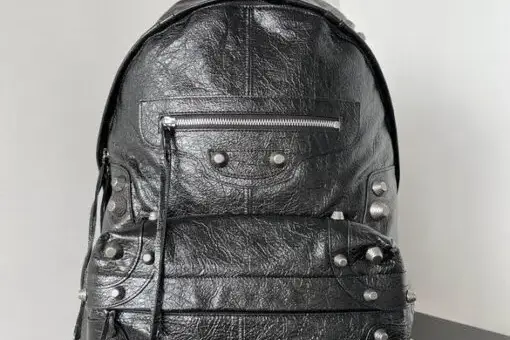 Balenciaga Le Cagole Backpack Glossy Black