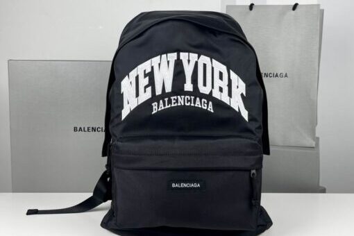 Balenciaga ‘New York Explorer’ Backpack Black