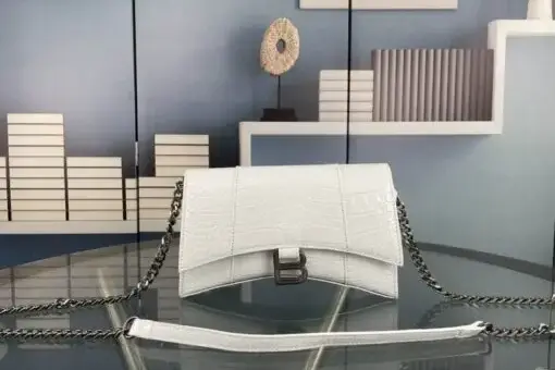 Balenciaga Downtown Bag White