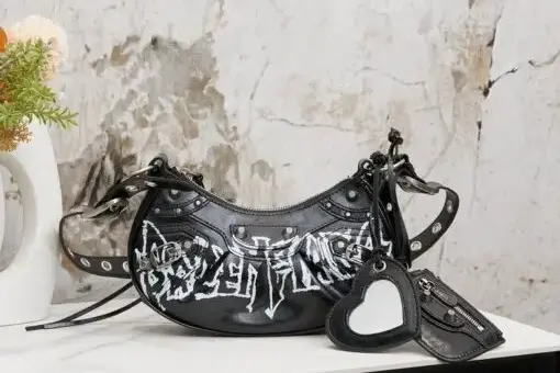Balenciaga Single Shoulder Bag Black