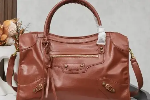 Balenciaga Handbag Large Brown
