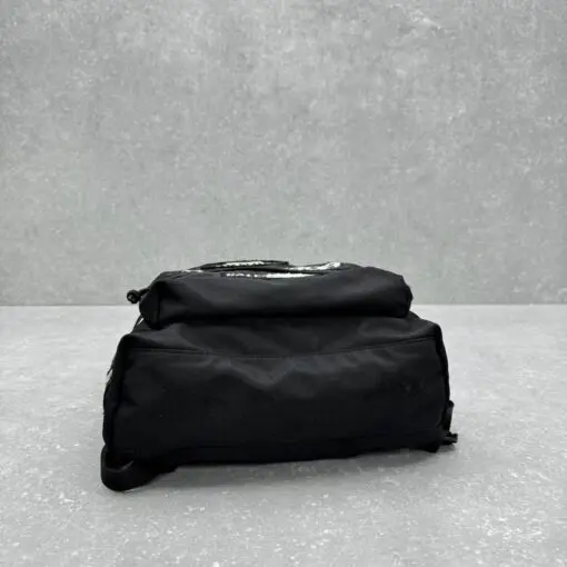 Balenciaga Explorer Patched Backpack Black 2026 | Drip Kickz Balenciaga Explorer Patched Backpack Black - Image 3