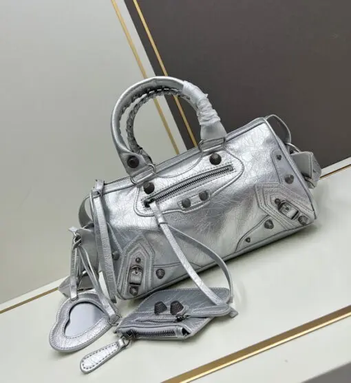 Balenciaga Mini Citi Bag Silver 2026 | Drip Kickz Balenciaga Mini Citi Bag Silver