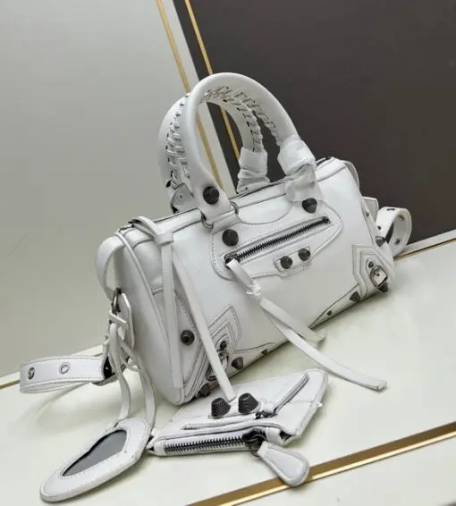 Balenciaga Mini Citi Bag White 2026 | Drip Kickz Balenciaga Mini Citi Bag White