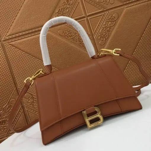Balenciaga Hourglass Bag Brown 2026 | Drip Kickz Balenciaga Hourglass Bag Brown