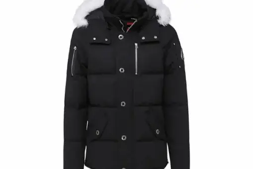 Moose Knuckles Original 3Q Puffer Jacket Black