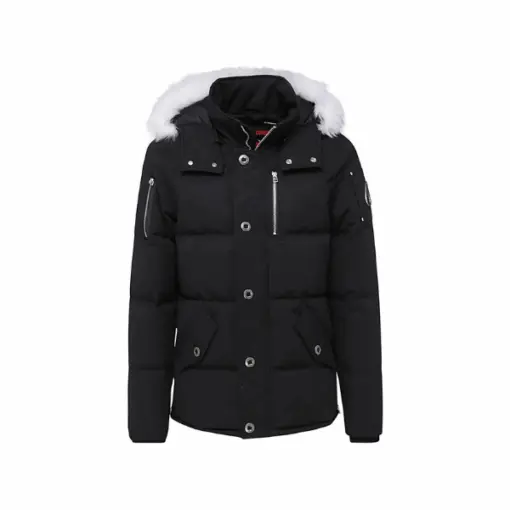Moose Knuckles Original 3Q Puffer Jacket Black 2026 | Drip Kickz Moose Knuckles Original 3Q Puffer Jacket Black