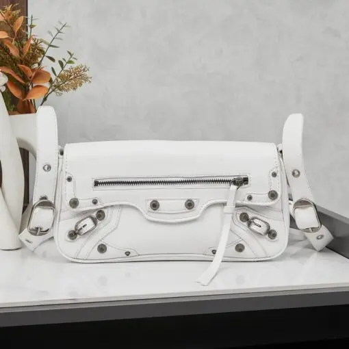 Balenciaga Cagole Bag White 2026 | Drip Kickz Balenciaga Cagole Bag White