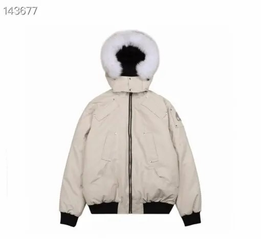 Moose Knuckles Ballistic Bomber Jackets White 2026 | Drip Kickz Moose Knuckles Ballistic Bomber Jackets White