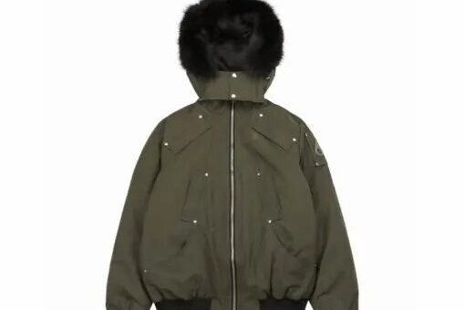 Moose Knuckles Ballistic Bomber Jackets Olive Green