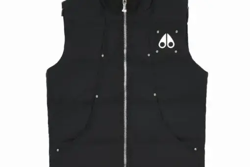 Moose Knuckles Montreal Tonal Vest Black