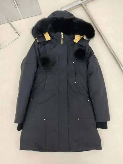 Moose Knuckles Stirling Parka Black 2026 | Drip Kickz Moose Knuckles Stirling Parka Black