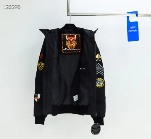 Moose Knuckles Colinton Bomber Jacket Black M1 2026 | Drip Kickz Moose Knuckles Colinton Bomber Jacket Black M1 - Image 2