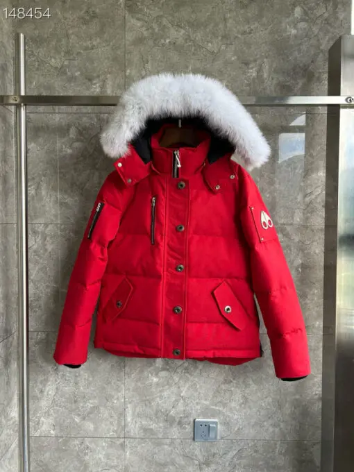 Mooses Knuckles Down Jacket Red 2026 | Drip Kickz Mooses Knuckles Down Jacket Red