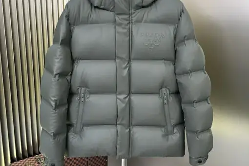 Prada Down Jacket Gray