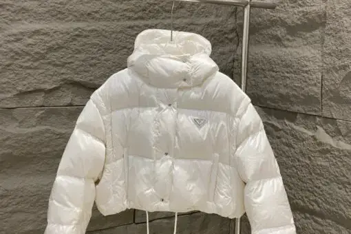Prada Down Jacket Off White