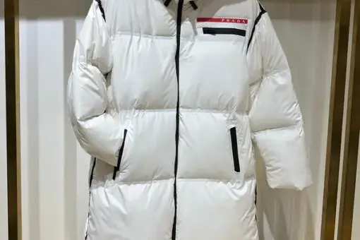 Prada Down Jacket White M3