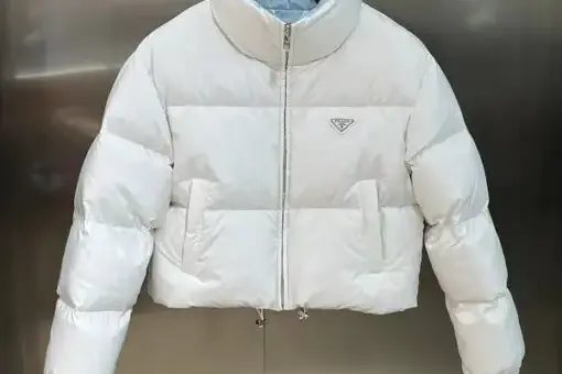 Prada Down Jacket White