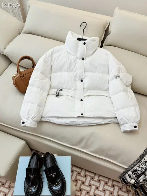 Prada Down Jacket White M2 2026 | Drip Kickz Prada Down Jacket White M2