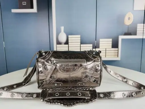 Balenciaga Cagole Bag Leather Grey 2026 | Drip Kickz Balenciaga Cagole Bag Leather Grey