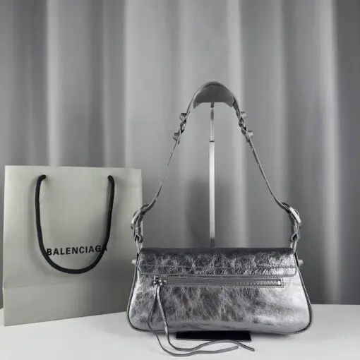 Balenciaga Le Cagole Bag Silver 2026 | Drip Kickz Balenciaga Le Cagole Bag Silver