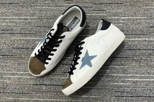 Golden Goose Super-Star Sneakers White/Brown