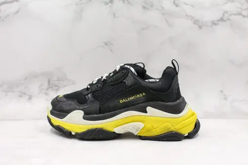 Triple S Black Yellow