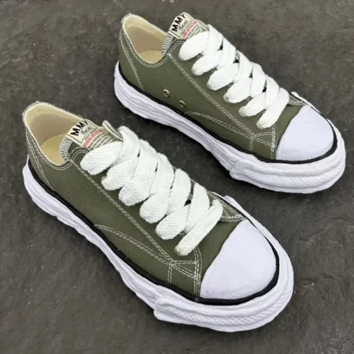 Maison Mihara Yasuhiro MMY Sneaker Core Green 2026 | Drip Kickz Maison Mihara Yasuhiro MMY Sneaker Core Green - Image 3