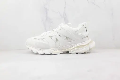 Balenciaga Track Sneakers All White – Iconic Multi-Layered Technical Luxury Runners