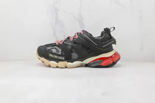 Balenciaga Track Sneakers Red Black