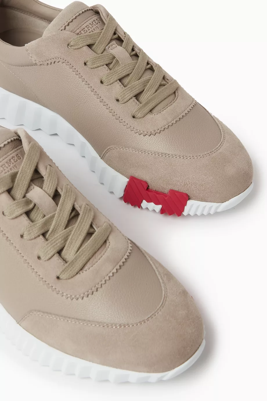 Hermès Bouncing Sneaker Taupe 2026 | Drip Kickz Hermès Bouncing Sneaker Taupe - Image 2